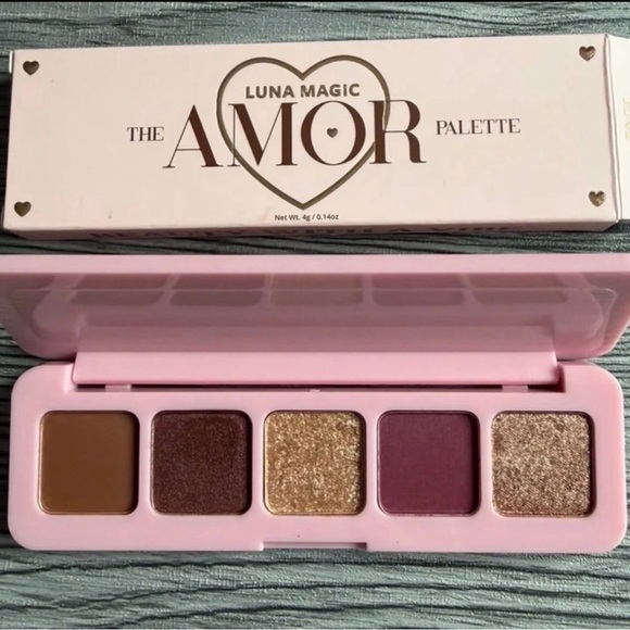 Luna Other - Luna Magic The Amor Palette - Pink Eyeshadow Palette with Gold & Mauve Shades